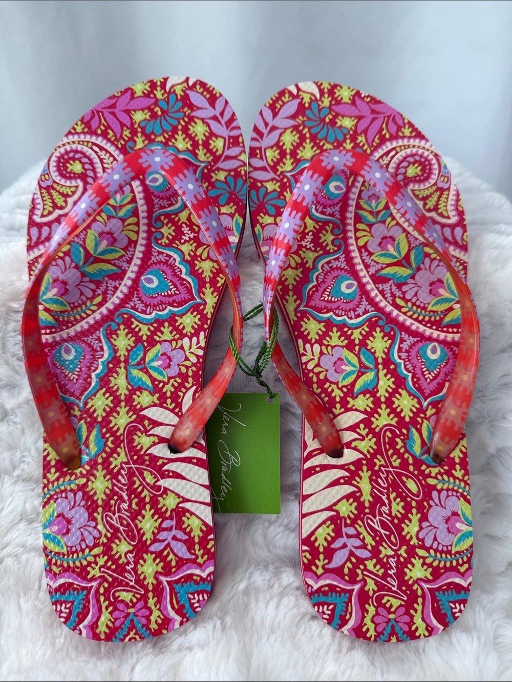 Vera Bradley Flip Flops - Paisley in Paradise